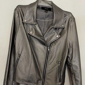 Metallic Silver Jacket